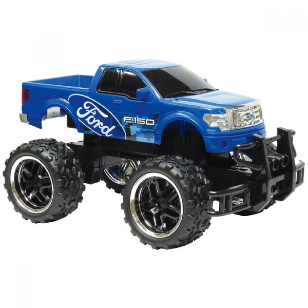 Doorbuster Sale - Remote 1:14 Ford F 150 Creature Toy Vehicle - Off-the-Charts Occasion:£19[jca6814ba]