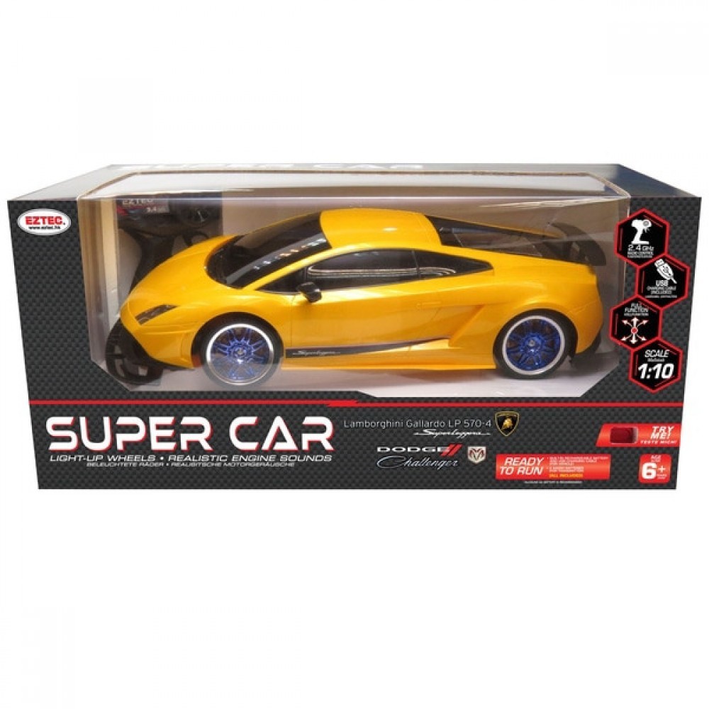 Independence Day Sale - Remote Command 1:10 Lamborghini Gallardo - Valentine's Day Value-Packed Variety Show:£37[laa6815ma]