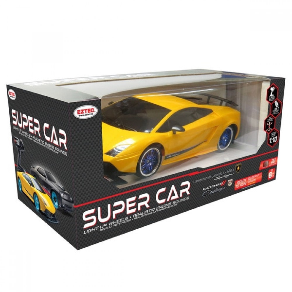 Independence Day Sale - Remote Command 1:10 Lamborghini Gallardo - Valentine's Day Value-Packed Variety Show:£37[laa6815ma]