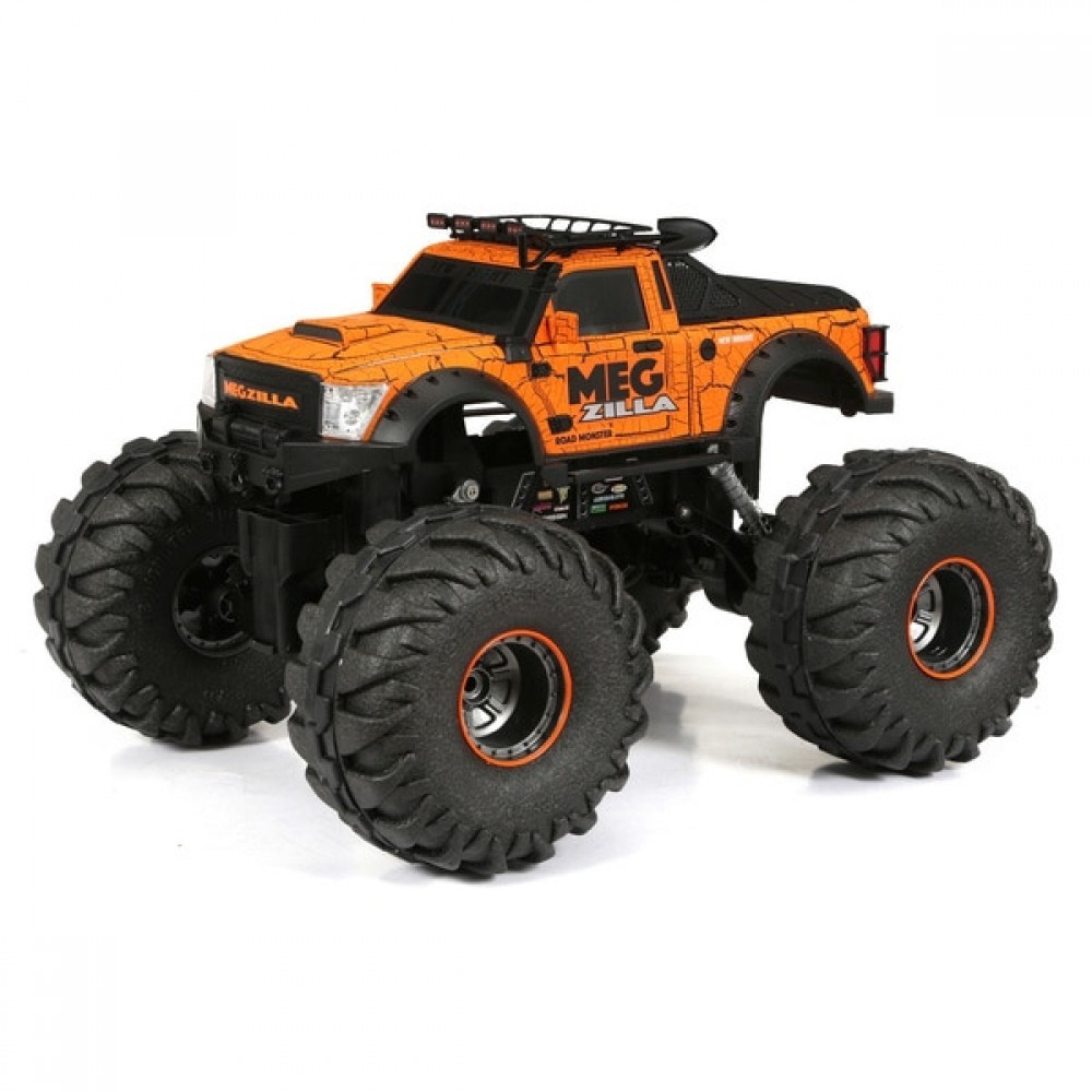 Holiday Gift Sale - Remote New Bright 1:8 Meg-Zilla - One-Day:£58