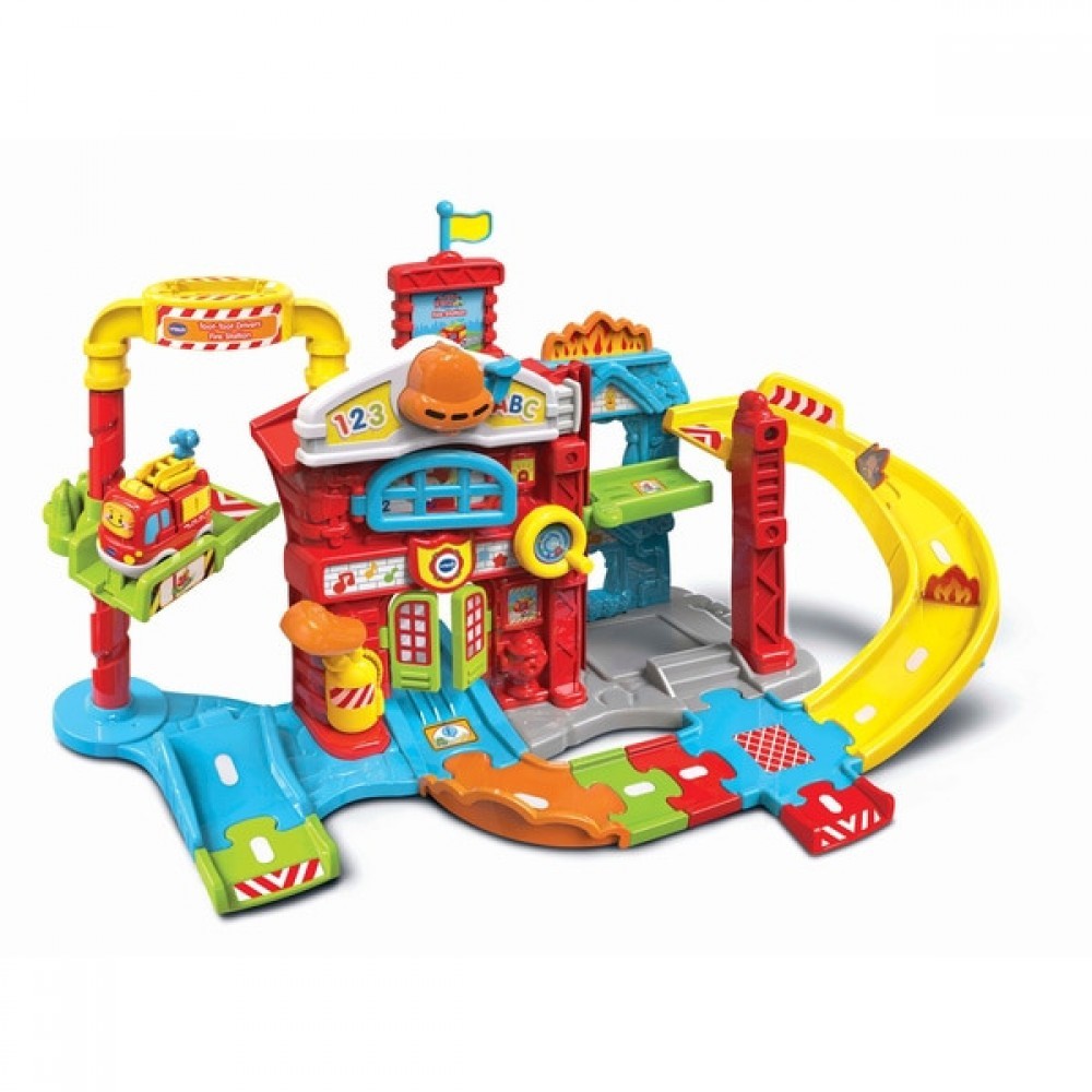 Free Gift with Purchase - VTech Toot-Toot Drivers Fire Terminal - Friends and Family Sale-A-Thon:£24