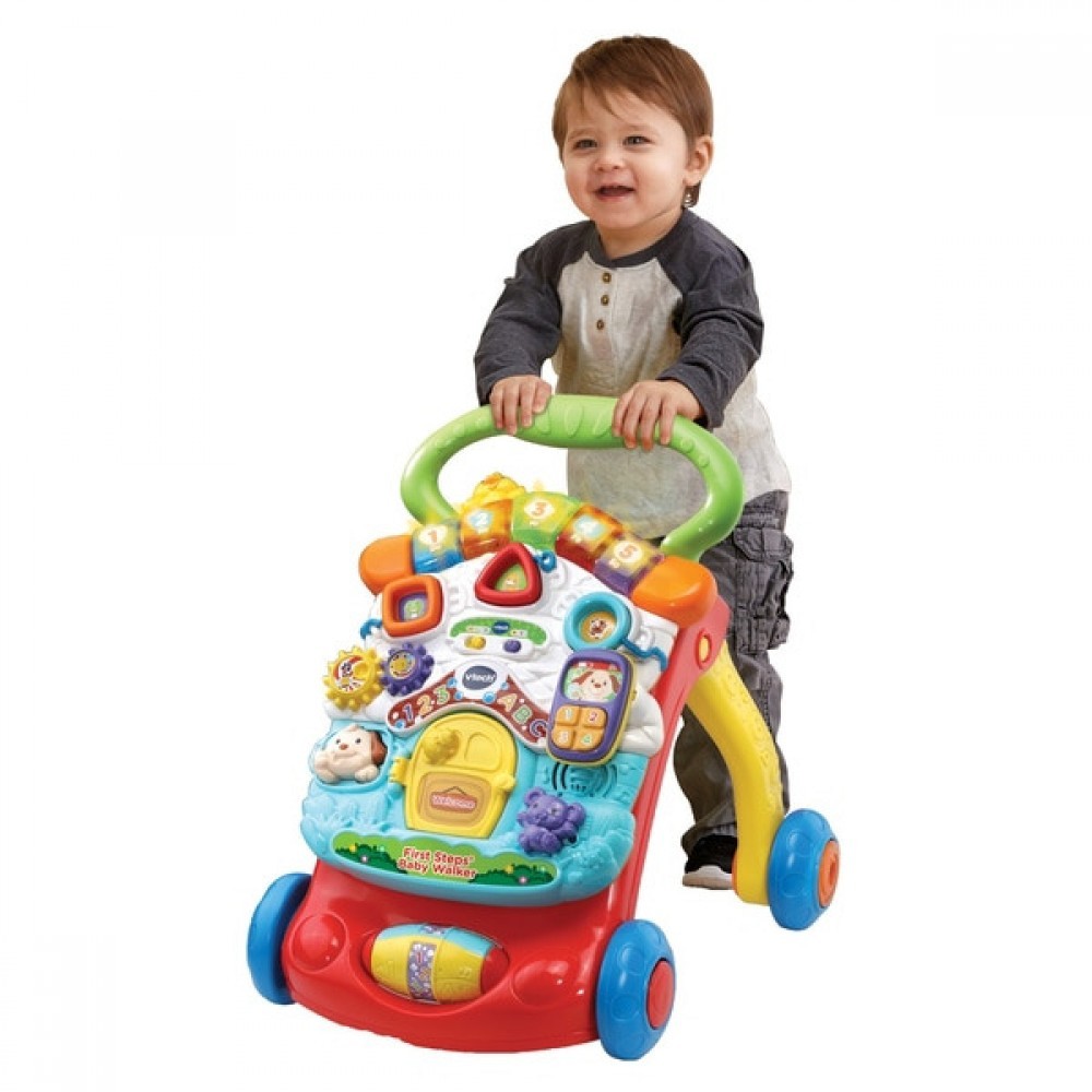 VTech Very First Step Red Baby Walker