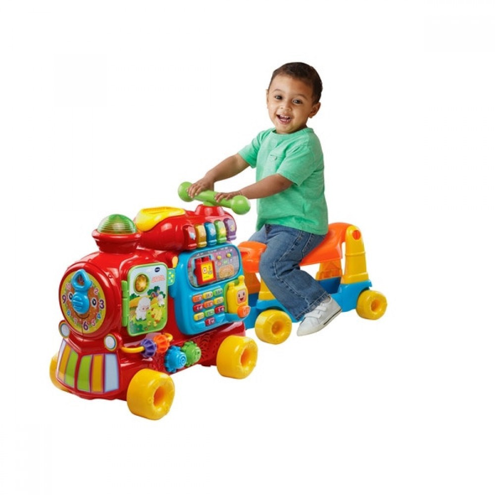 Fire Sale - VTech Push as well as Trip Alphabet Learn Red - E-commerce End-of-Season Sale-A-Thon:£39