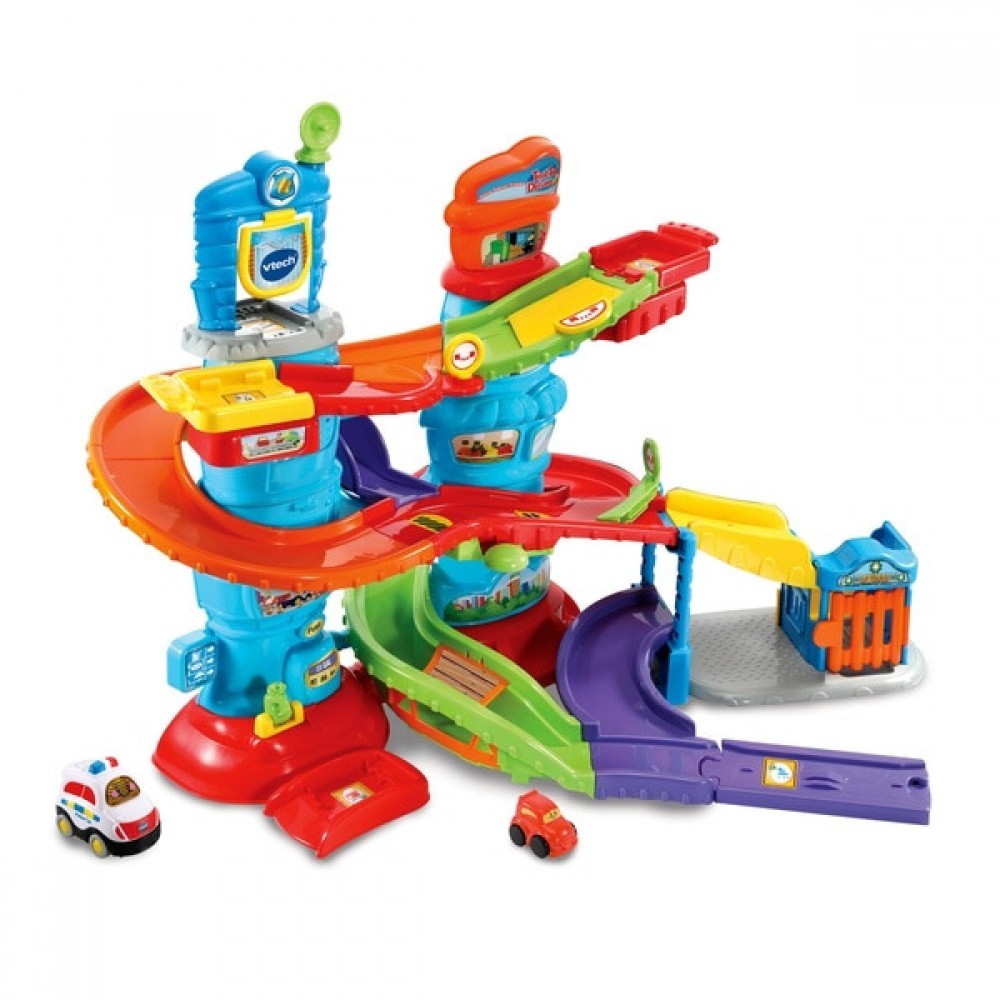 February Love Sale - VTech Toot-Toot Drivers Police Tower - E-commerce End-of-Season Sale-A-Thon:£26