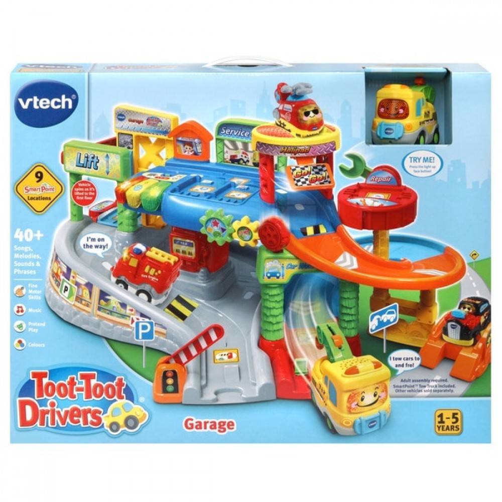 Two for One - VTech Toot-Toot Drivers Garage - Virtual Value-Packed Variety Show:£30[lia6851nk]