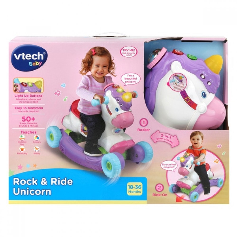 Buy One Get One Free - VTech Rock &&    Experience Unicorn - Give-Away:£34