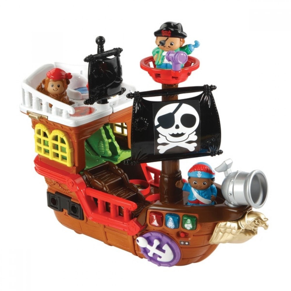 Late Night Sale - VTech Toot-Toot Friends Kingdom Pirate Ship - Hot Buy:£28