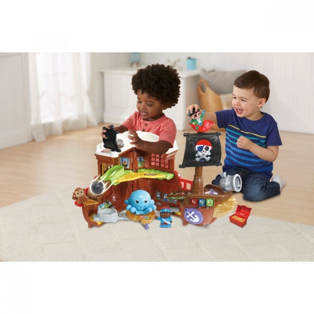 Mega Sale - VTech Toot-Toot Pals Empire Pirate Ship - Off-the-Charts Occasion:£26[bea6867nn]