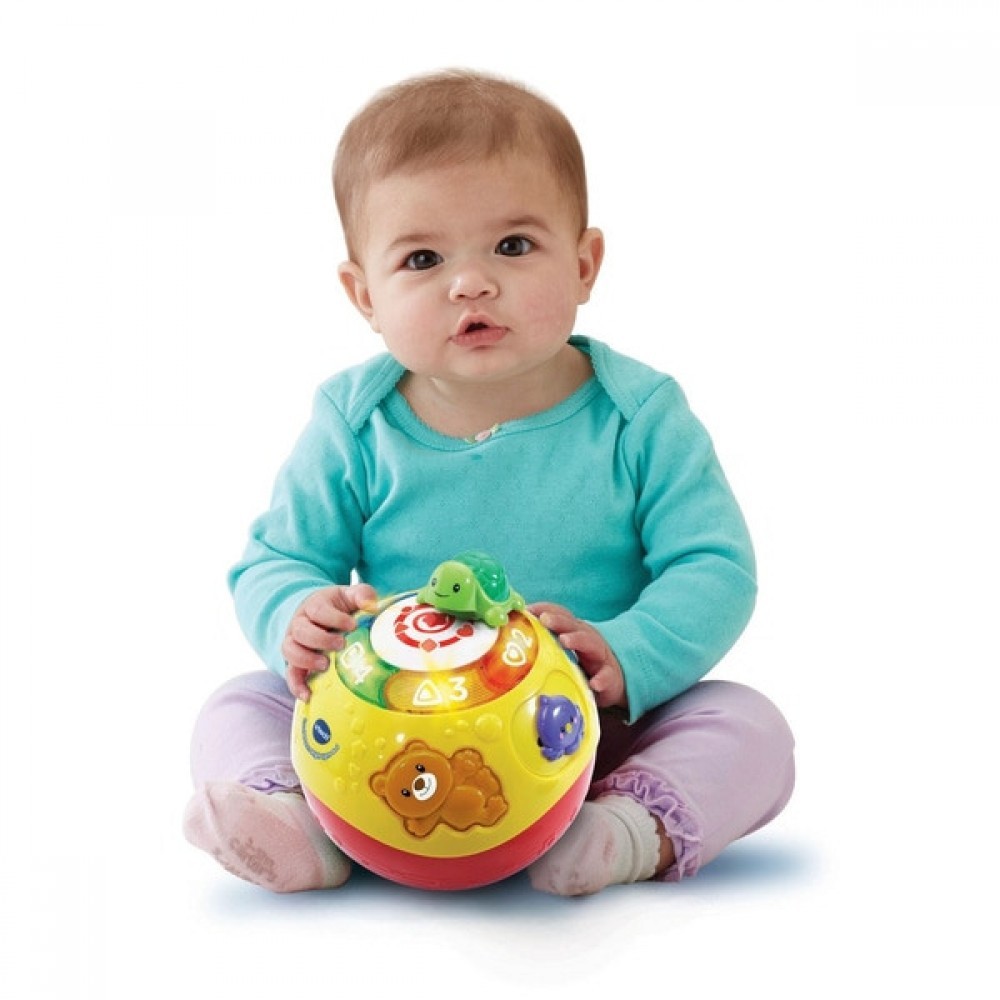 Clearance - VTech Crawl &&    Learn Bright Lights Round - Hot Buy Happening:£13