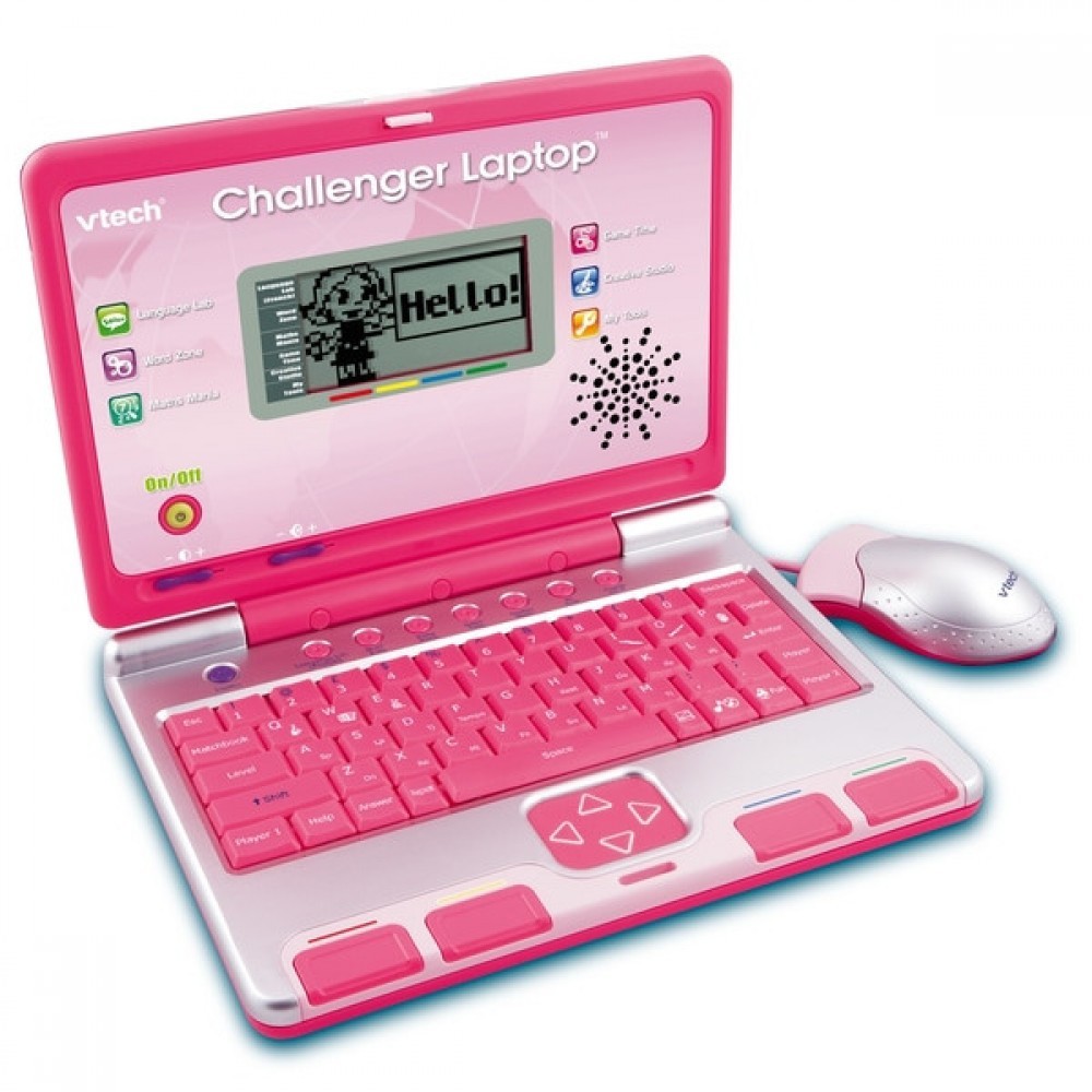 VTech Challenger Laptop Computer Pink