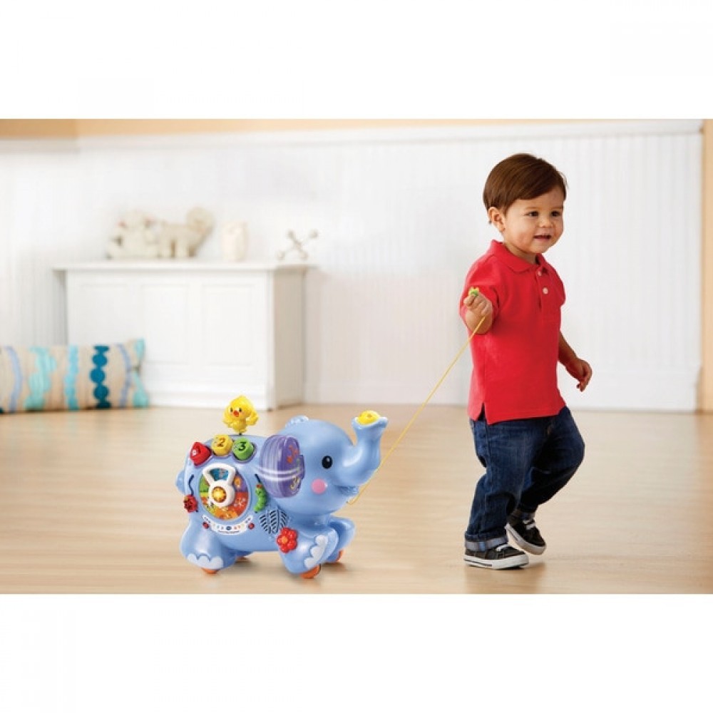 February Love Sale - VTech Pull &&    Play Elephant - Click and Collect Cash Cow:£22[laa6878ma]