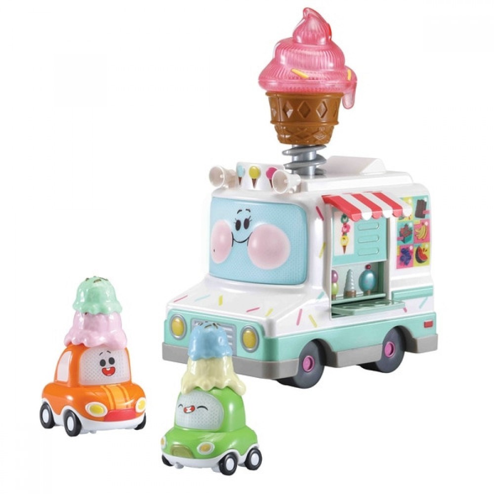 Free Gift with Purchase - Vtech Toot-Toot Cory Carson Eileen Frozen Yogurt Vehicle - Women's Day Wow-za:£16[bea6881nn]