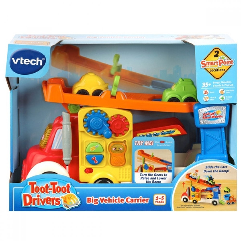 VTech Toot-Toot Drivers Big Automobile Carrier
