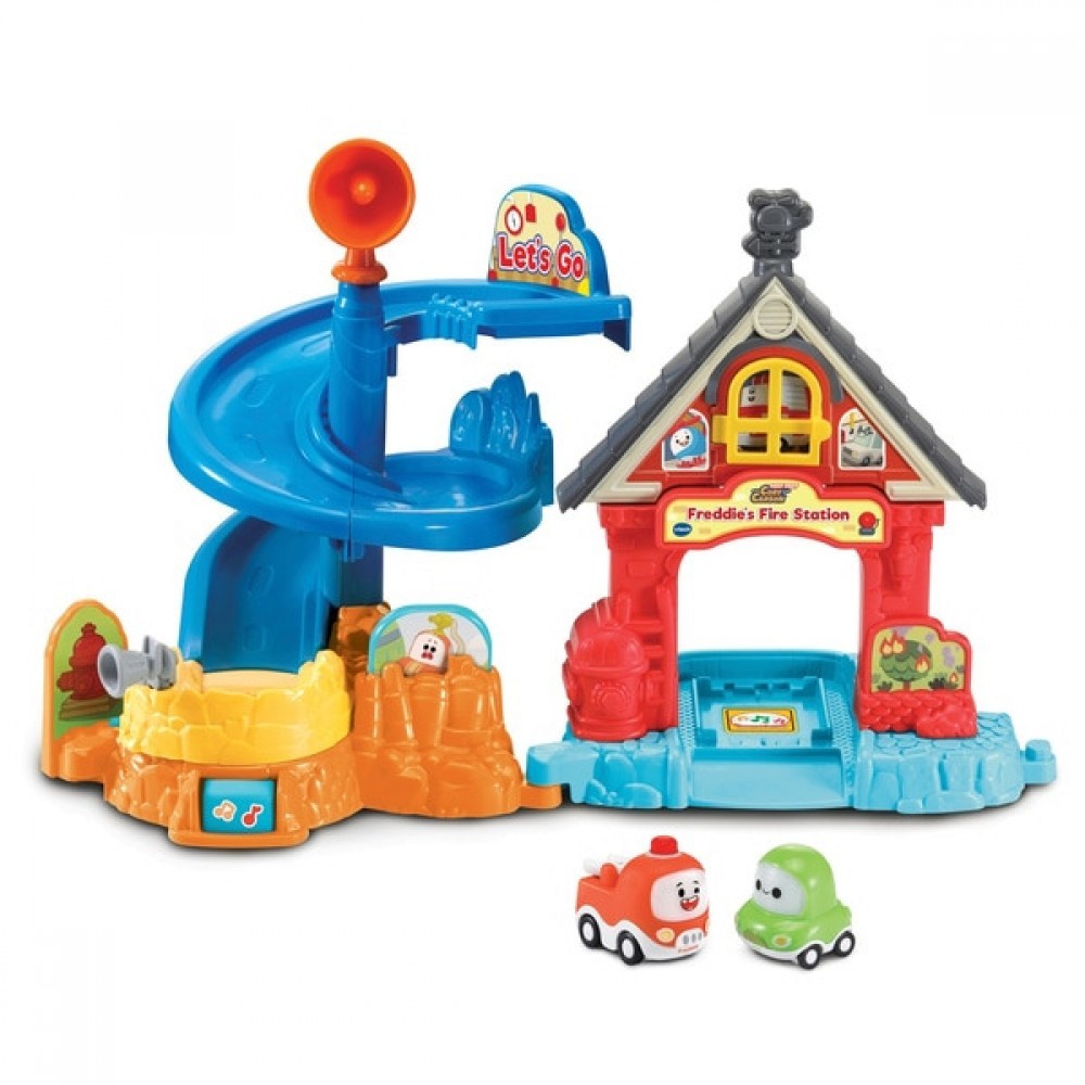 Vtech Toot-Toot Cory Carson Freddies Firehouse Playset