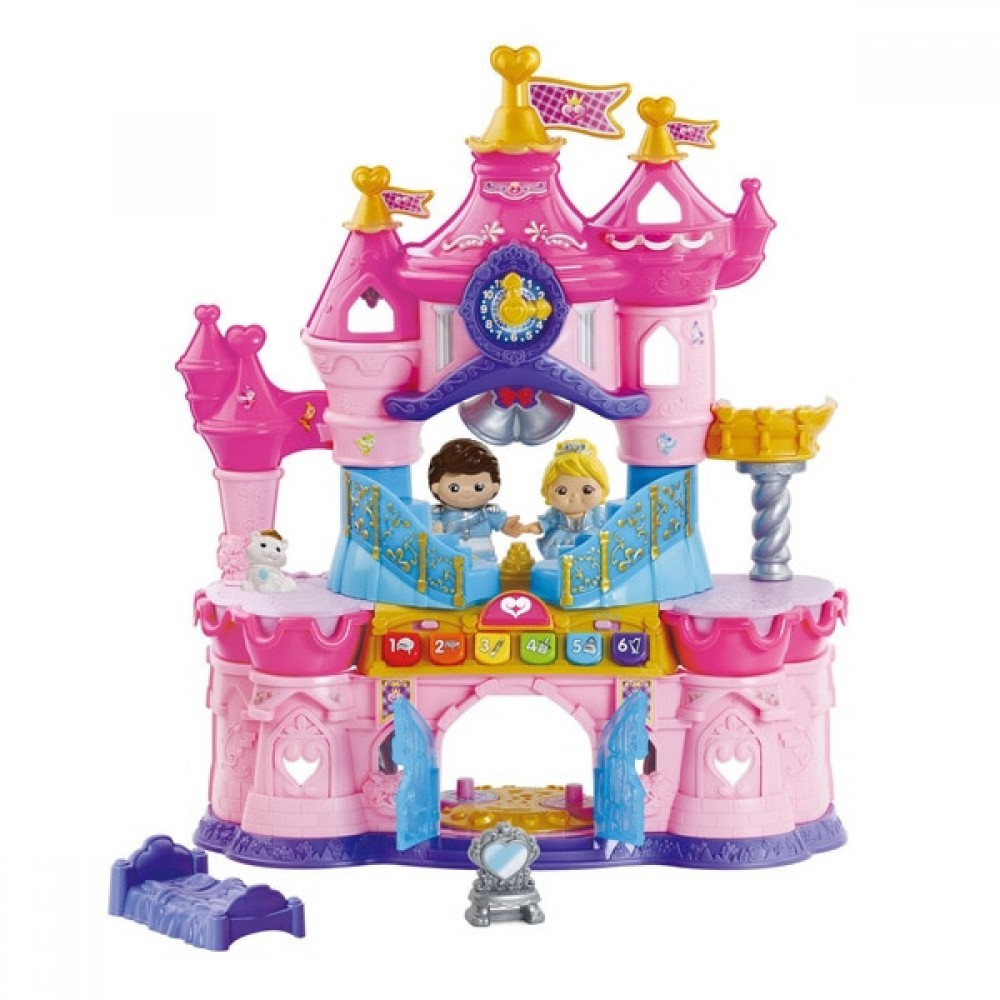 No Returns, No Exchanges - VTech Toot-Toot Buddies Magic Lighting Castle - End-of-Year Extravaganza:£31[lia6901nk]