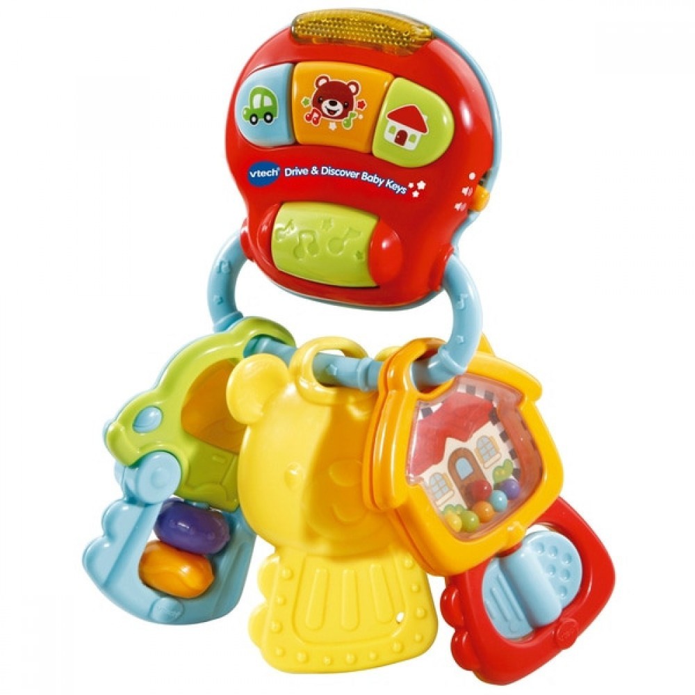 Labor Day Sale - VTech Travel &    Discover Child Keys - Christmas Clearance Carnival:£8