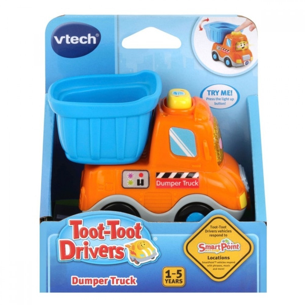 Warehouse Sale - VTech Toot-Toot Drivers Dumper Vehicle - Get-Together Gathering:£6[cha6907ar]