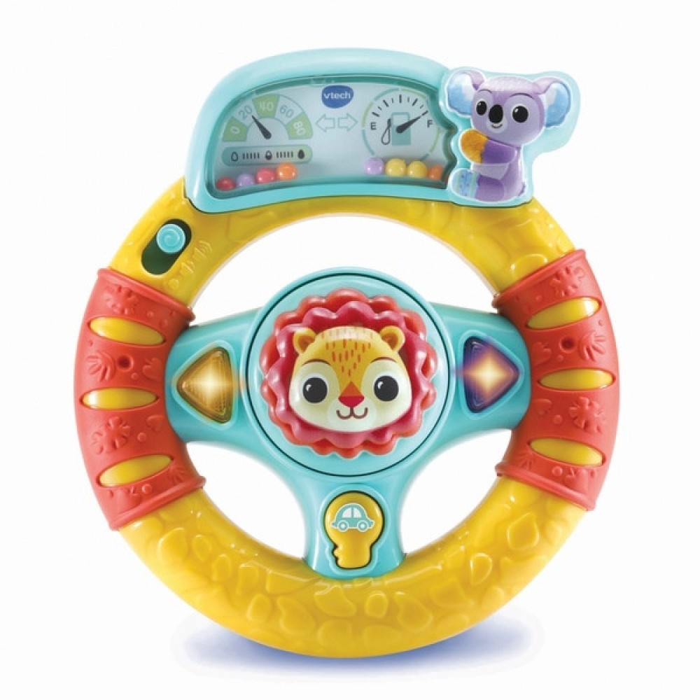 Liquidation Sale - Vtech Little One Rumble &&    Discover Steering wheel - Bonanza:£8