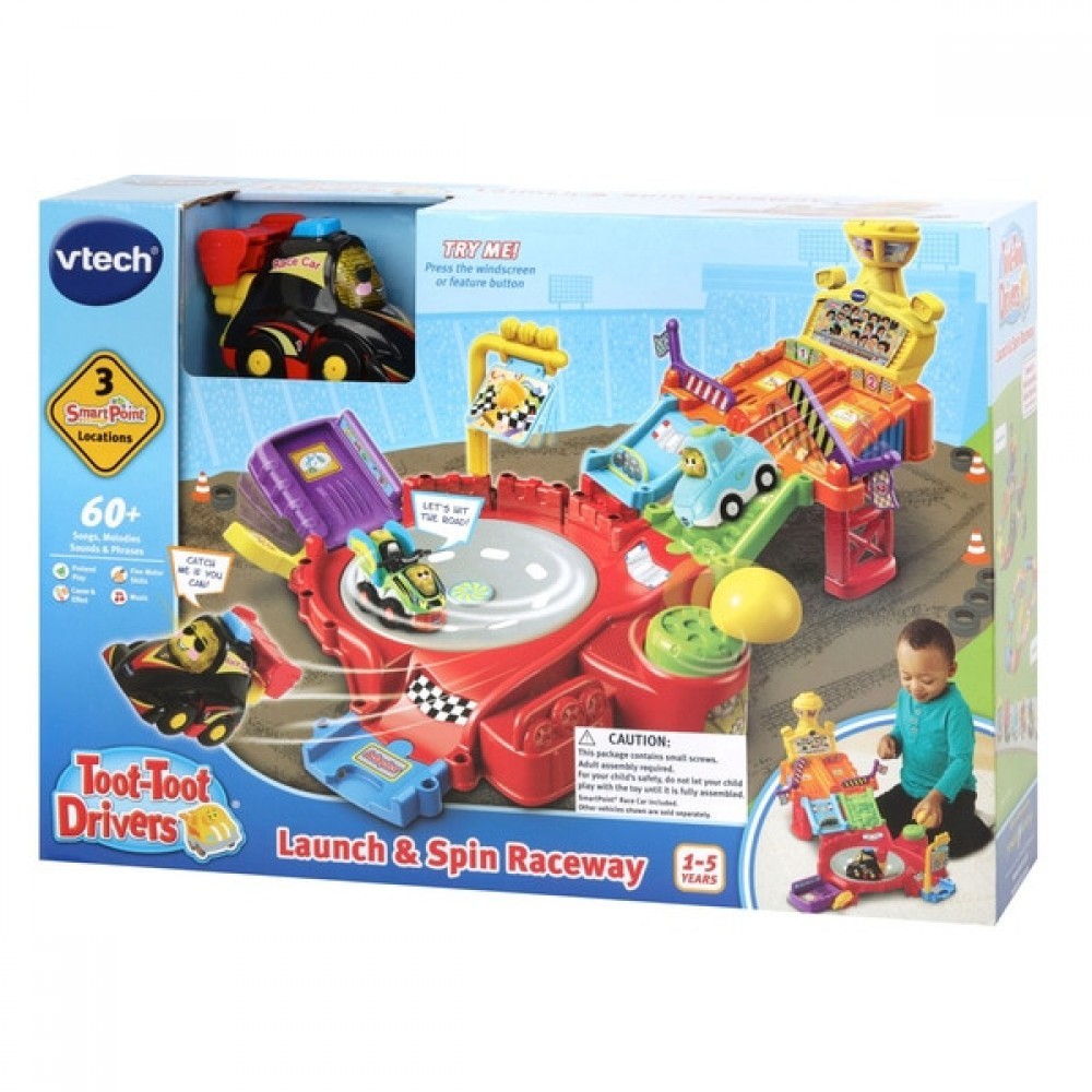 Price Match Guarantee - VTech Toot-Toot Drivers Twist Raceway - Virtual Value-Packed Variety Show:£9[nea6921ca]