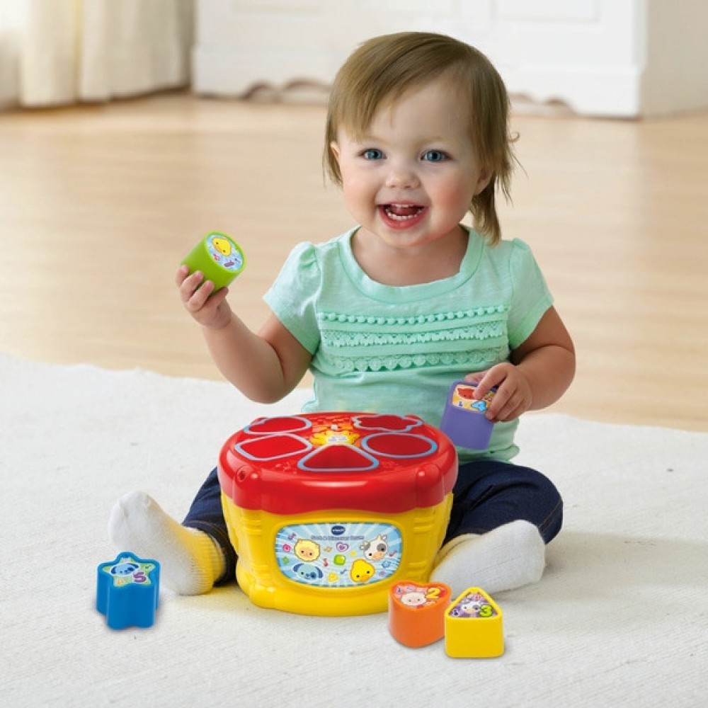 VTech Kind and also Discover Drum