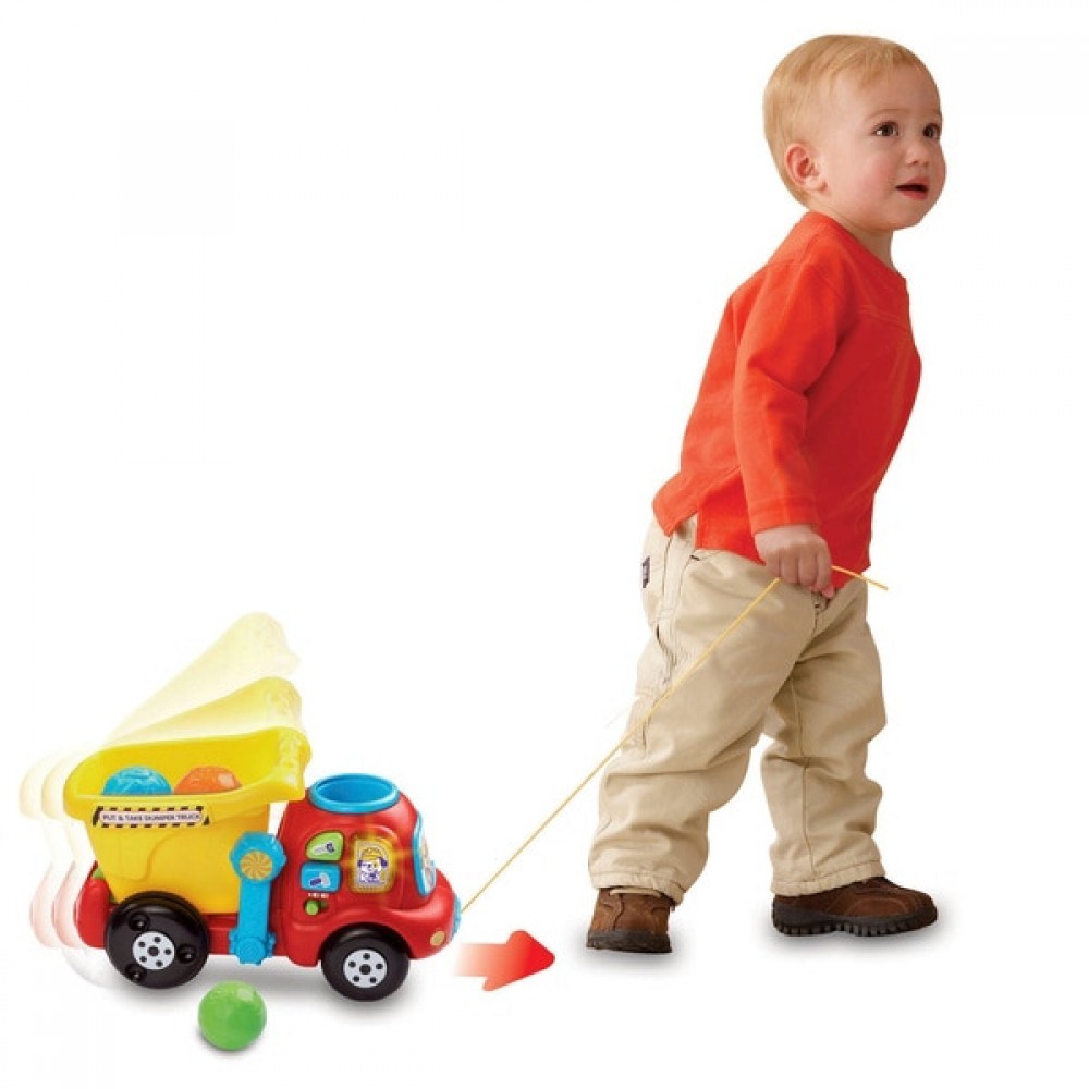 Father's Day Sale - VTech Placed &&    Take Dumper Vehicle - Anniversary Sale-A-Bration:£13[lia6933nk]