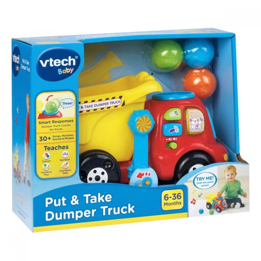 VTech Set && Take Dumper Truck