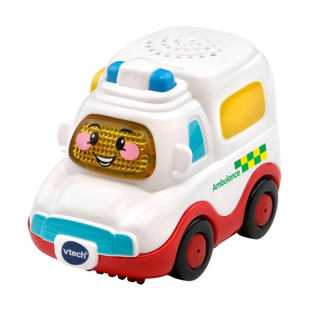 90% Off - VTech Toot-Toot Drivers Ambulance - Online Outlet Extravaganza:£6[nea6937ca]