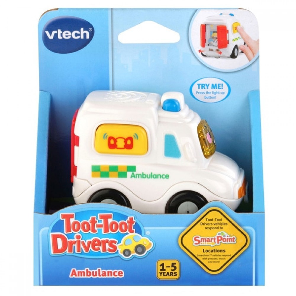Clearance - VTech Toot-Toot Drivers Ambulance - Winter Wonderland Weekend Windfall:£6