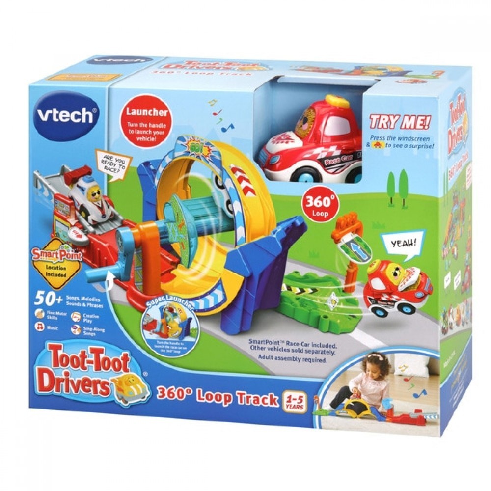 VTech Toot-Toot Drivers 360 Loop Monitor