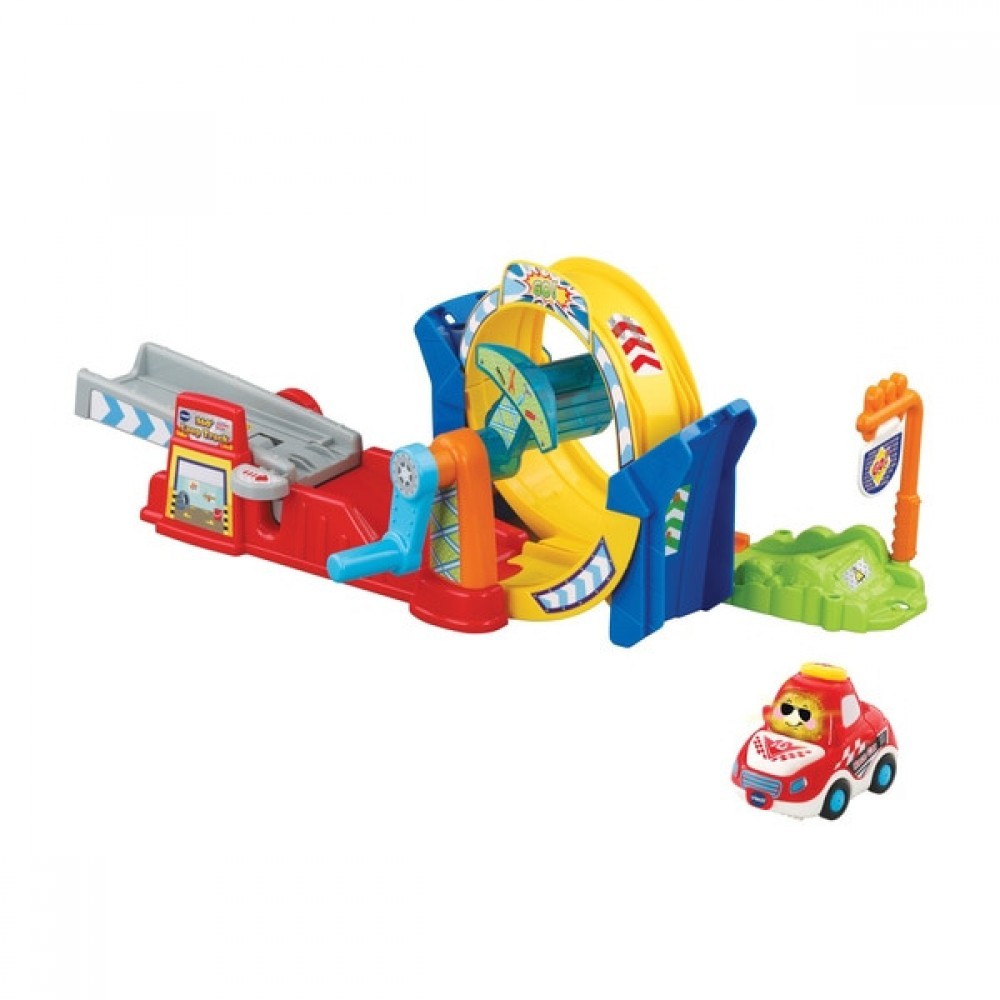 Black Friday Sale - VTech Toot-Toot Drivers 360 Loop Keep Track Of - One-Day Deal-A-Palooza:£12[jca6943ba]