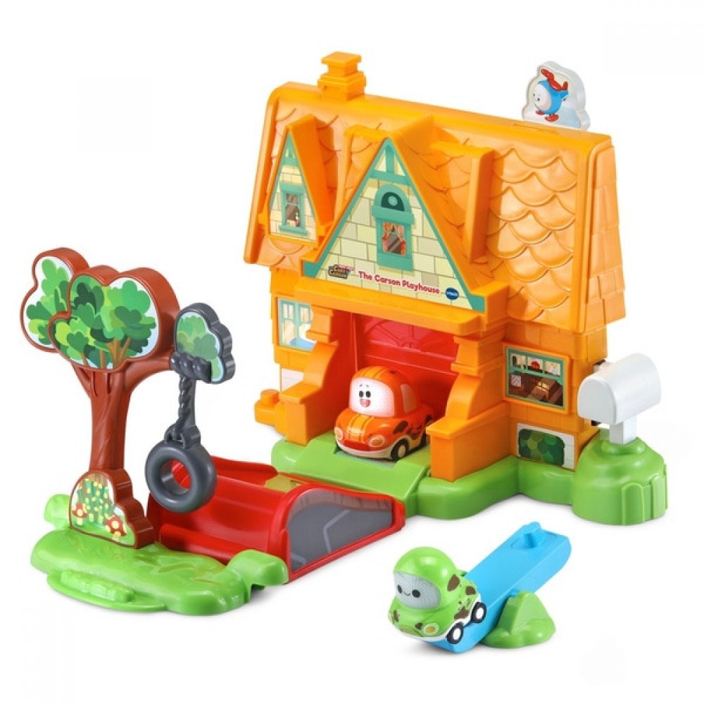 60% Off - Vtech Toot-Toot Cory Carson Play Residence - Galore:£13