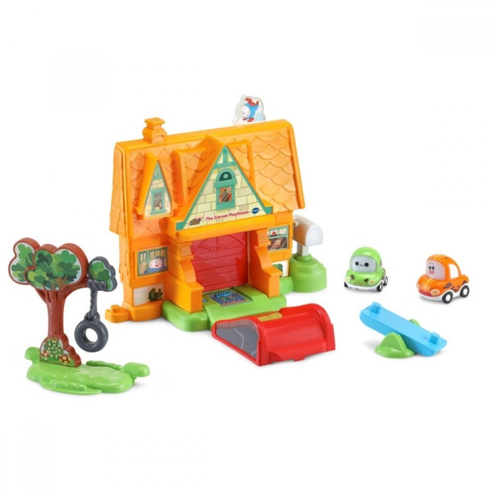 Late Night Sale - Vtech Toot-Toot Cory Carson Play House - Spring Sale Spree-Tacular:£13[saa6955nt]