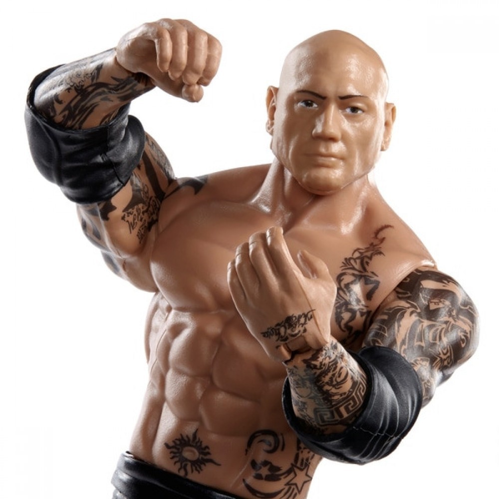Buy One Get One Free - WWE Wrestlemania 36 Standard Batista - End-of-Season Shindig:£3[jca6961ba]