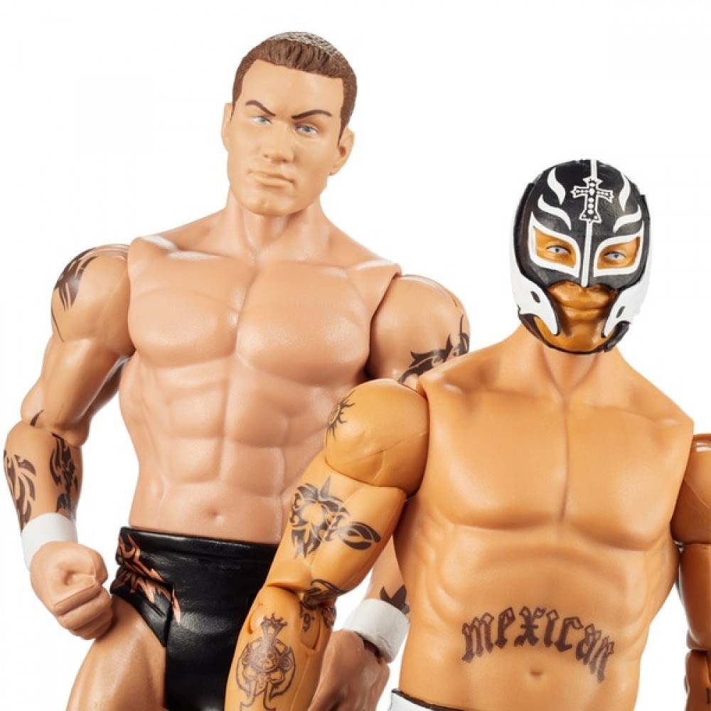 WWE Wrestlemania 36 Battle Pack Rey Mysterio and Randy Orton