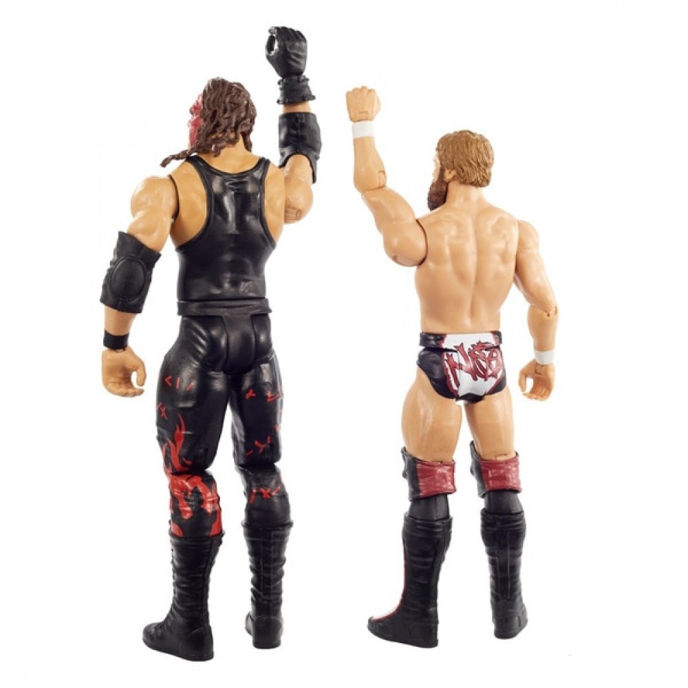 Internet Sale - WWE Wrestlemania 36 War Stuff Kane &&    Daniel Bryan - Two-for-One:£8[coa6963li]