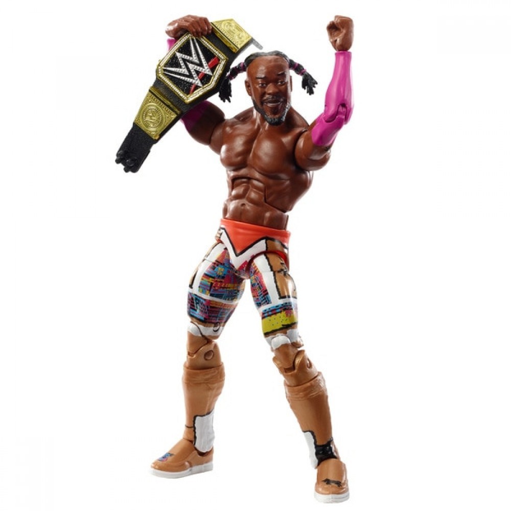 WWE Wrestlemania 36 Elite Set Kofi Kingston