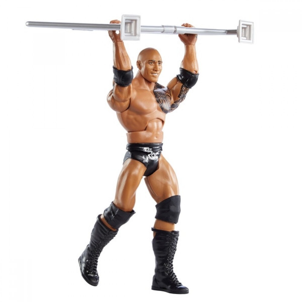 Click and Collect Sale - WWE Wrekkin The Rock - Cash Cow:£12