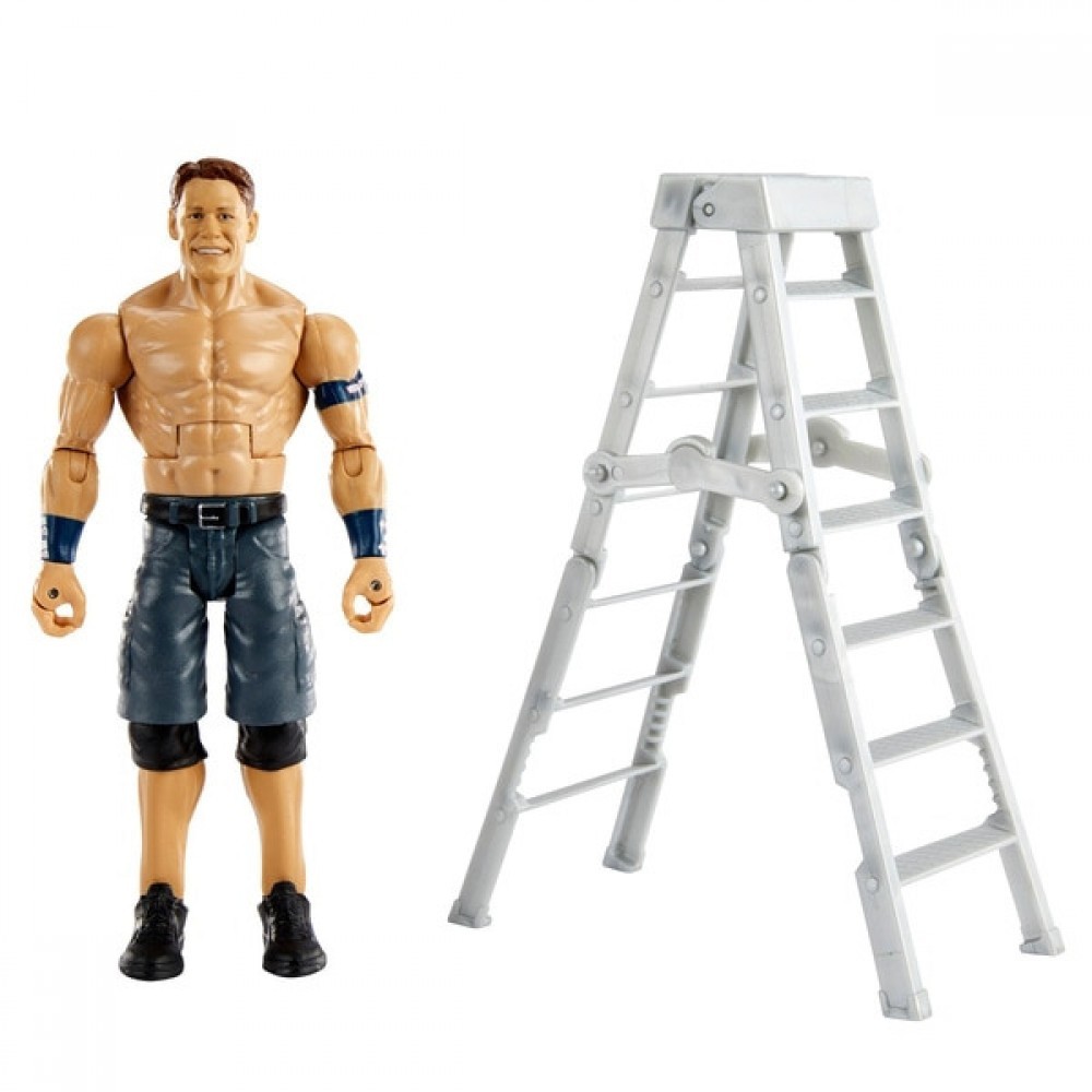 Late Night Sale - WWE Wrekkin John Cena Activity Number - Clearance Carnival:£11[nea6968ca]