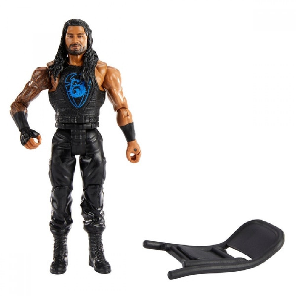 Two for One Sale - WWE Wrekkin Roman Reigns Action Number - Halloween Half-Price Hootenanny:£11[laa6971ma]