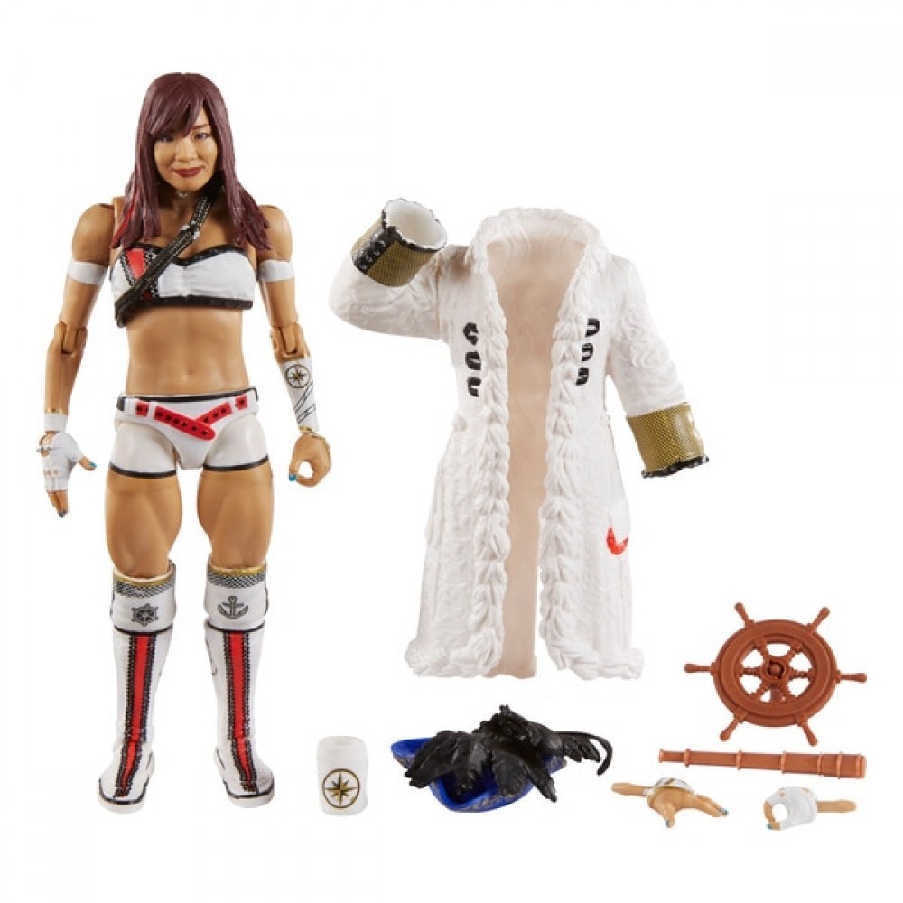 June Bridal Sale - WWE Elite Collection Collection 73 Kairi Sane - Digital Doorbuster Derby:£11