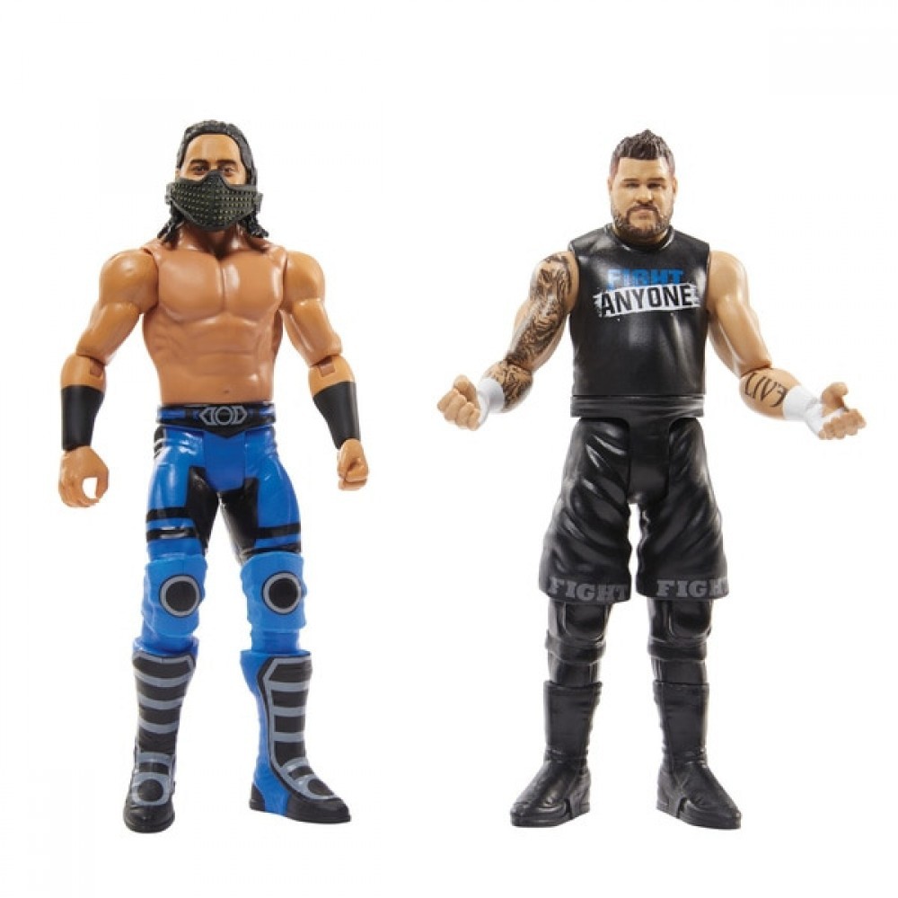 Three for the Price of Two - WWE War Stuff Collection 65 Kevin Owens &&    Mustafa Ali - Unbelievable Savings Extravaganza:£16[coa6976li]