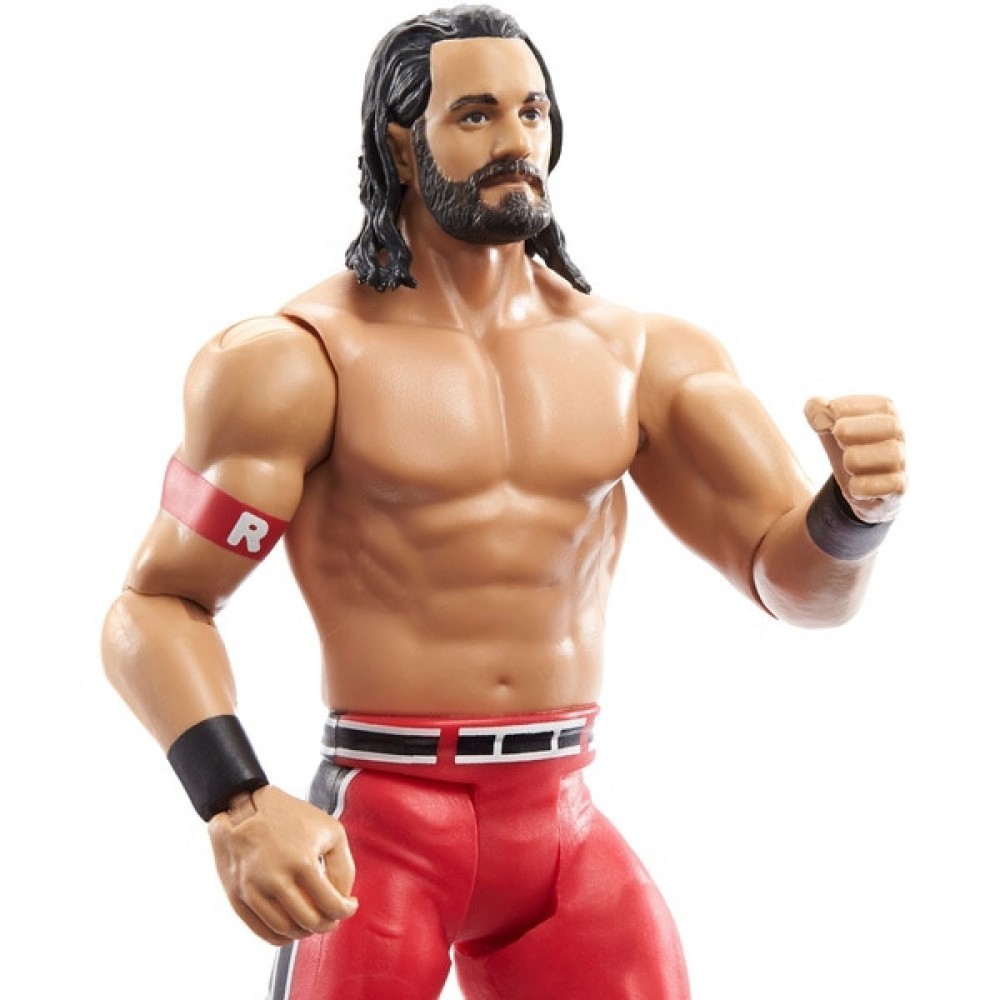 Three for the Price of Two - WWE Basic Collection 116 Seth Rollins Action Figure - Internet Inventory Blowout:£8