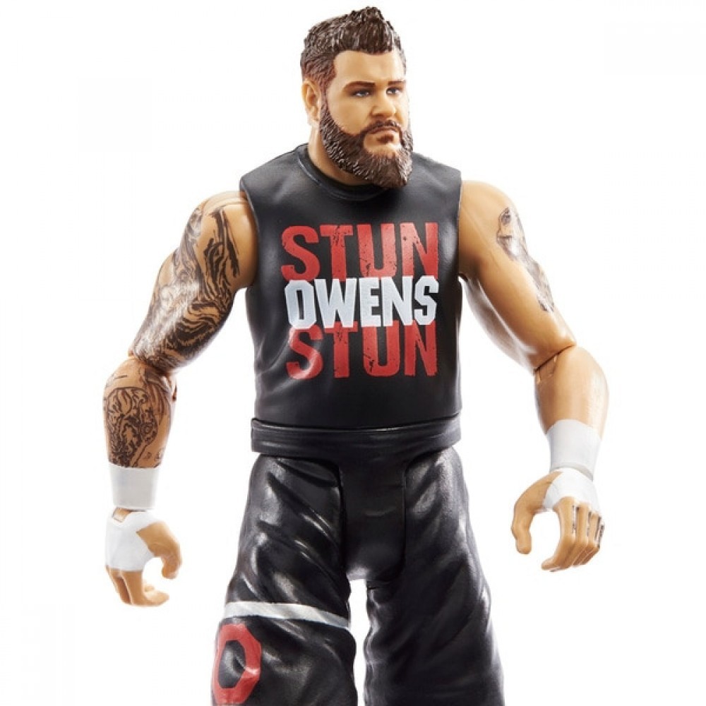 Members Only Sale - WWE Basic Series 116 Kevin Owens Activity Body - Get-Together Gathering:£8[laa6986ma]