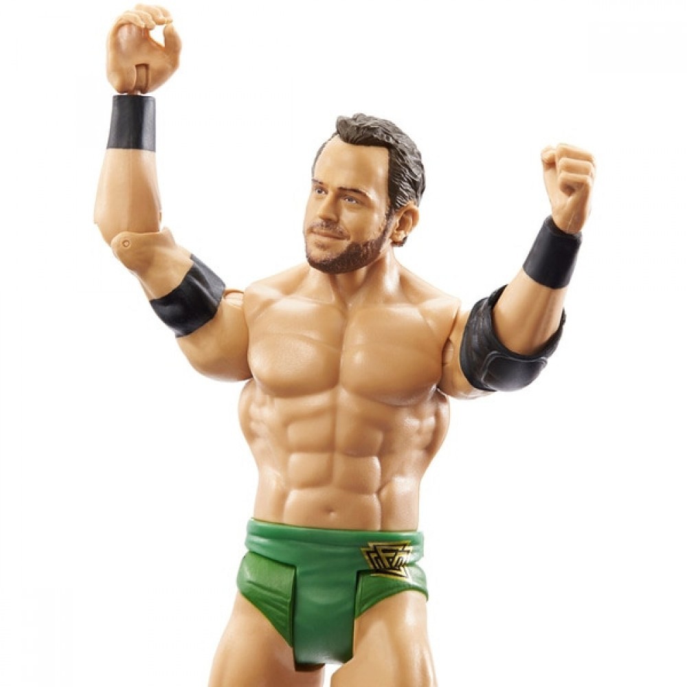 WWE Basic Set 116 Roderick Strong Action Number