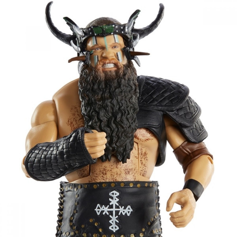 Two for One Sale - WWE Best Set 80 Viking Raider Ivar - Blowout Bash:£16
