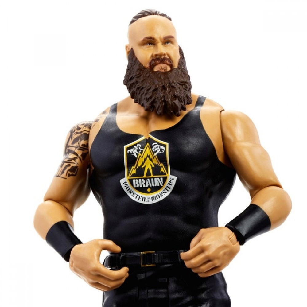Click Here to Save - WWE Basic Series 115 Braun Strowman Action Number - Sale-A-Thon Spectacular:£8