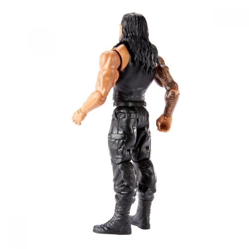 Final Clearance Sale - WWE Basic Leading Picks Roman Reigns - Get-Together Gathering:£8[lia7001nk]