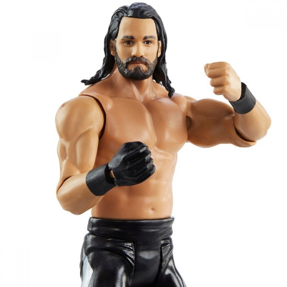 May Flowers Sale - WWE Basic Collection 112 Seth Rollins - Boxing Day Blowout:£8[lia7003nk]