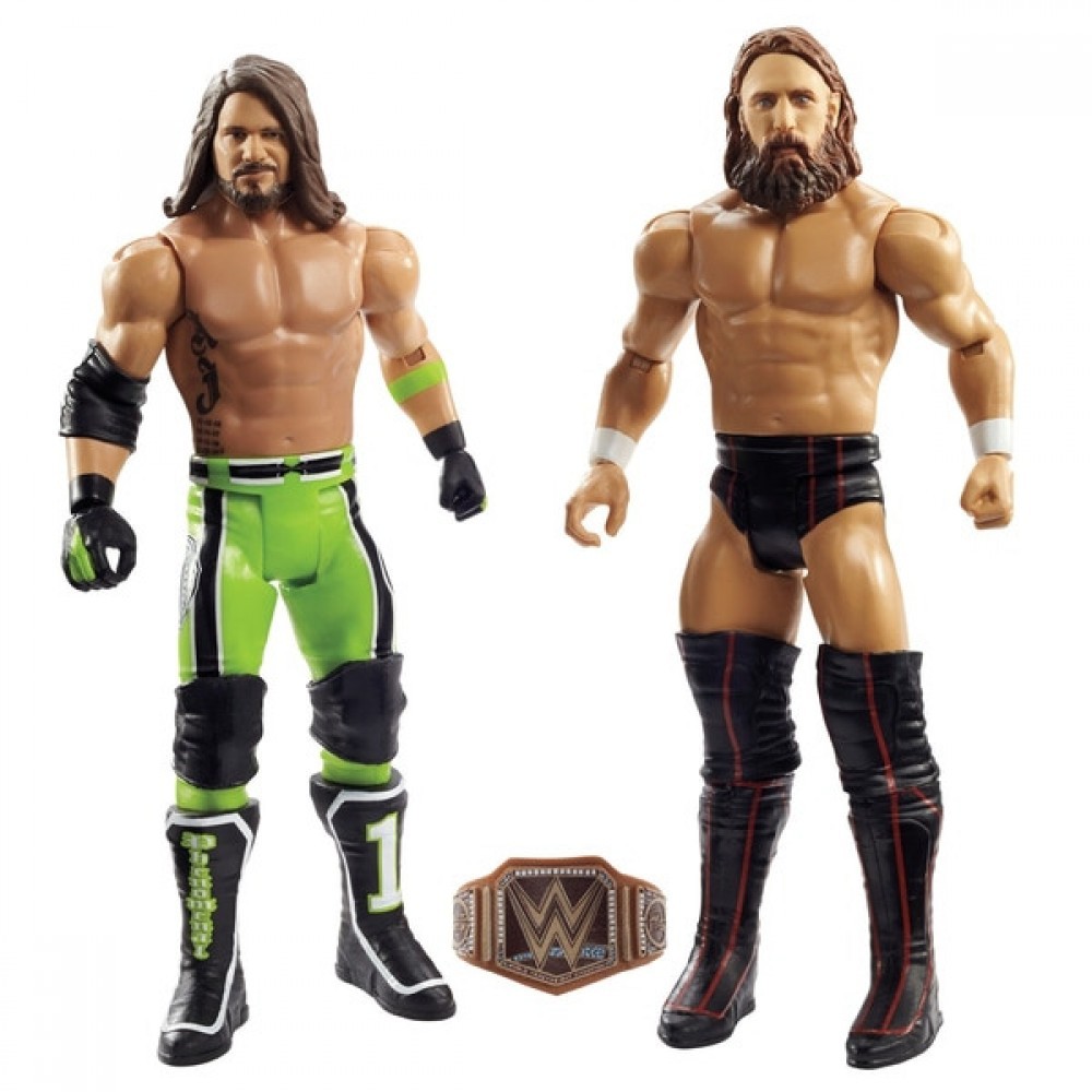 WWE Fight Load Series 64 Daniel Bryan and also AJ Styles