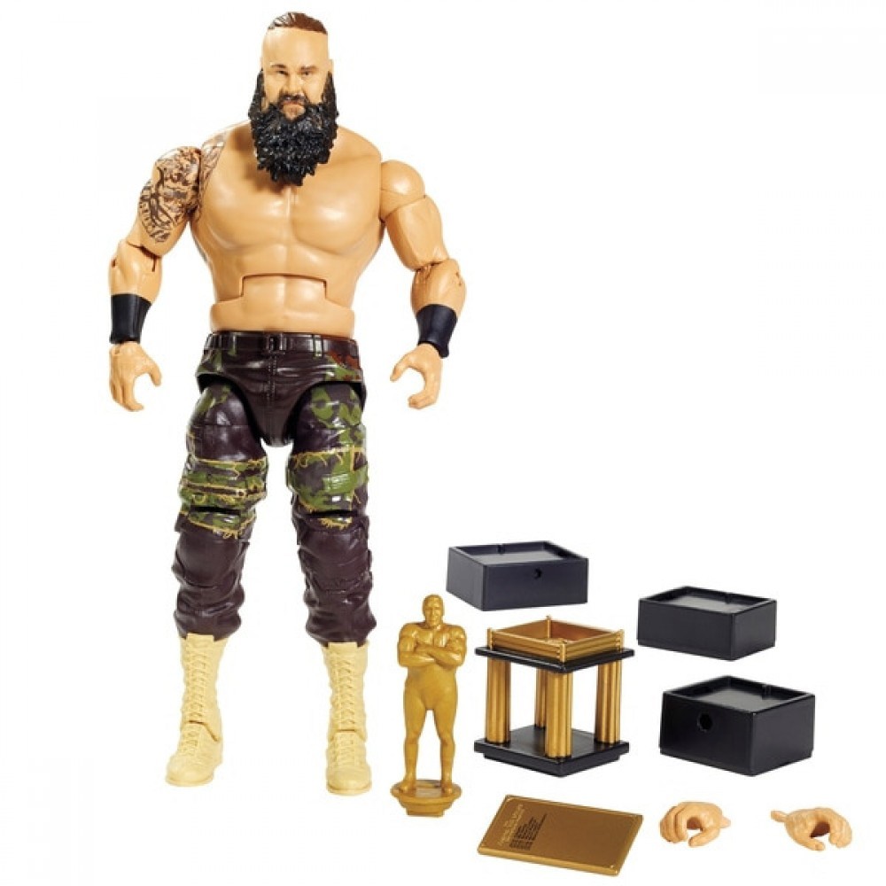 E-commerce Sale - WWE Elite Collection 76 Braun Strowman - Web Warehouse Clearance Carnival:£15